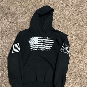 Grunt Style Black Flag Hoodie